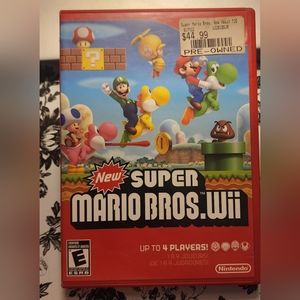 Wii Game Super Mario Brothers